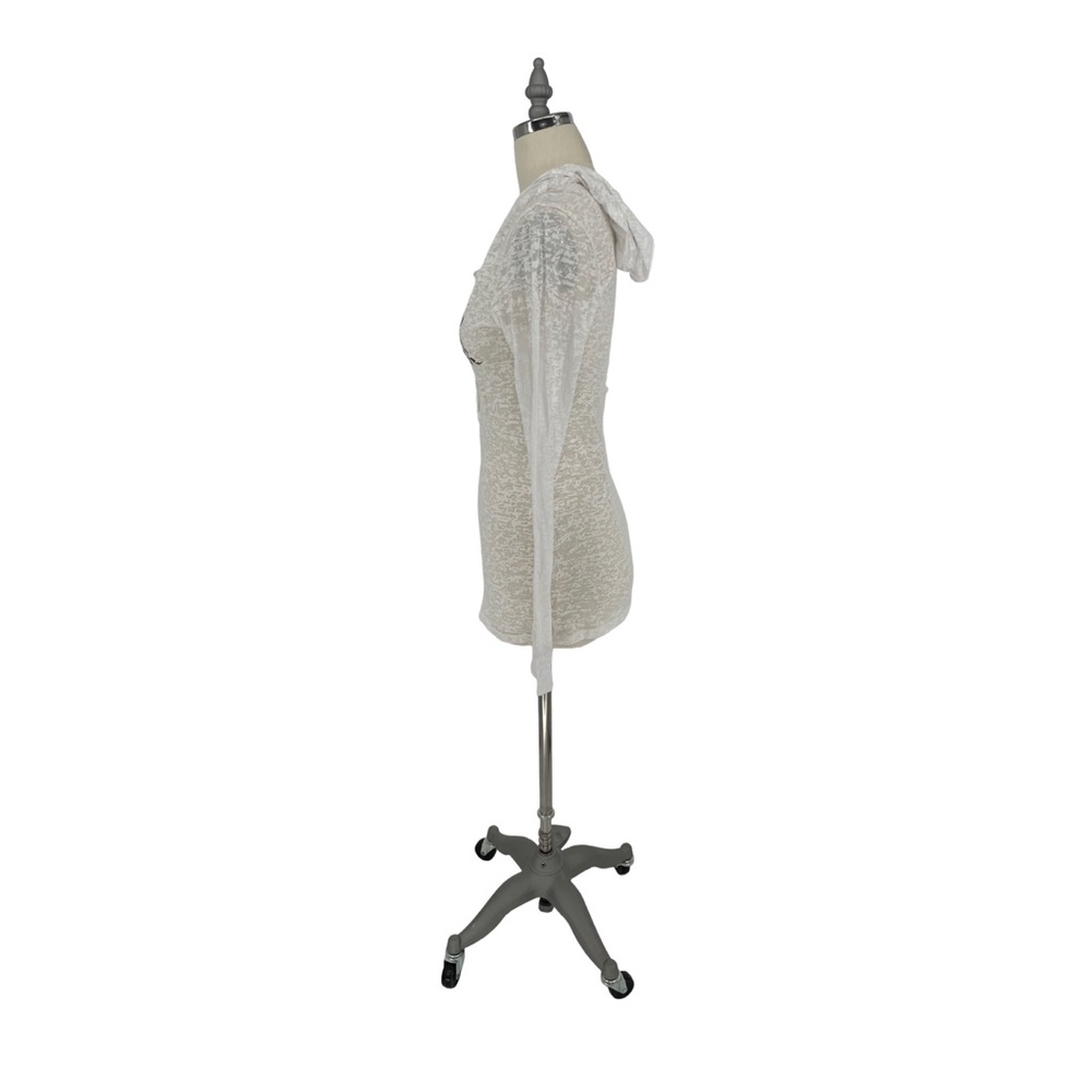 California Classics | Sheer‎ White Pullover Hoodie Jacket XL $46 - Picture 3 of 3